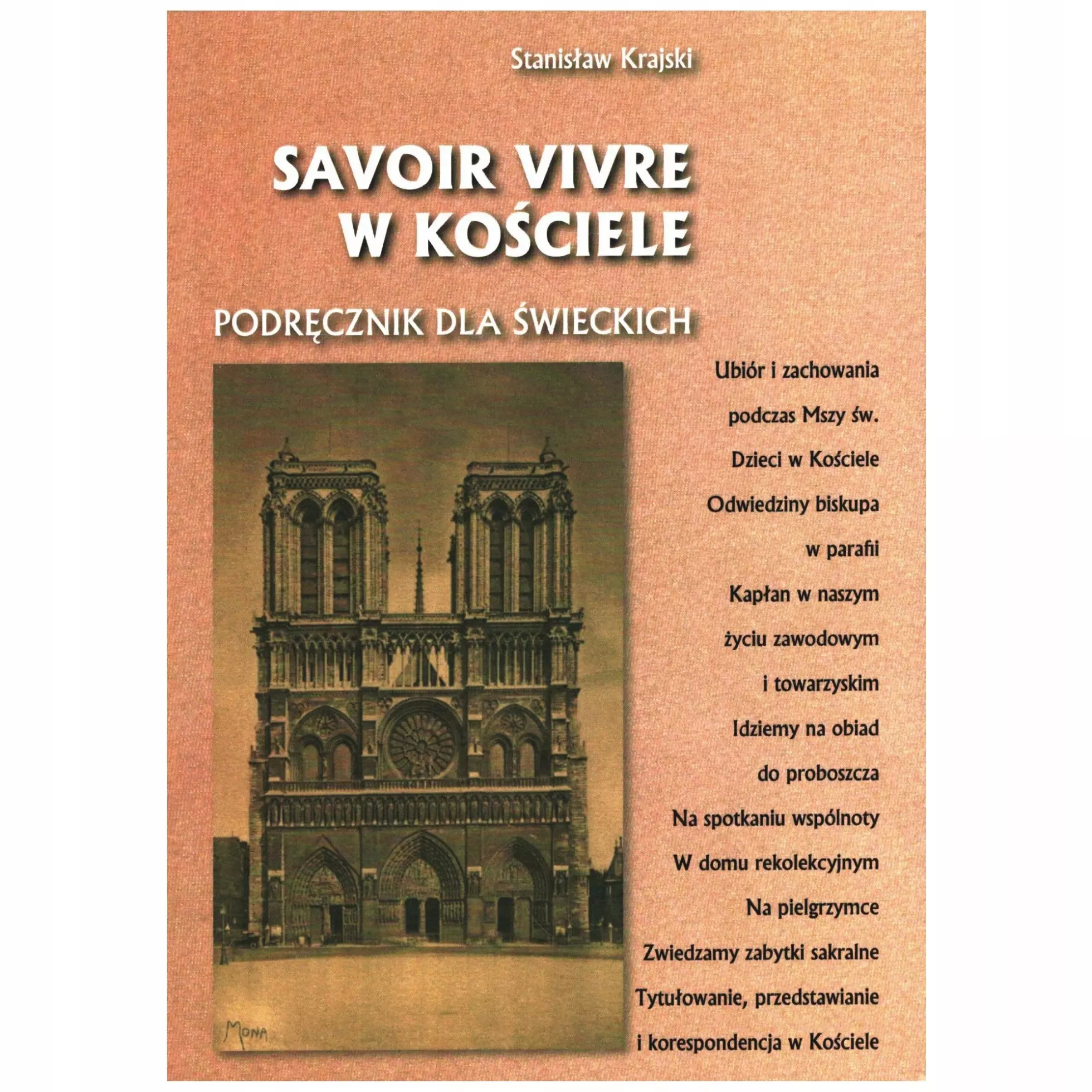Savoir vivre w Kościele. Podręcznik dla świeckich - Książki