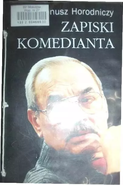 Zapiski komedianta, książka papierowa - Książki
