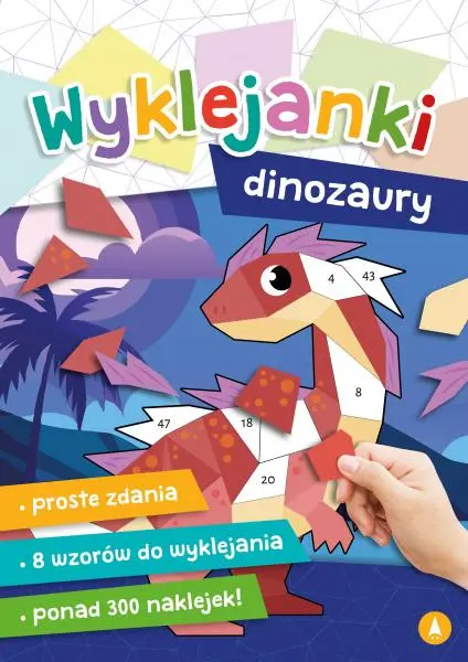 Wyklejanki. Dinozaury - Książki