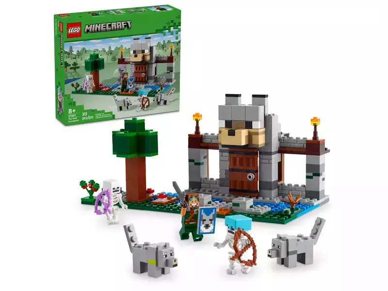 LEGO Minecraft Wilcza twierdza 21261 - Zabawki
