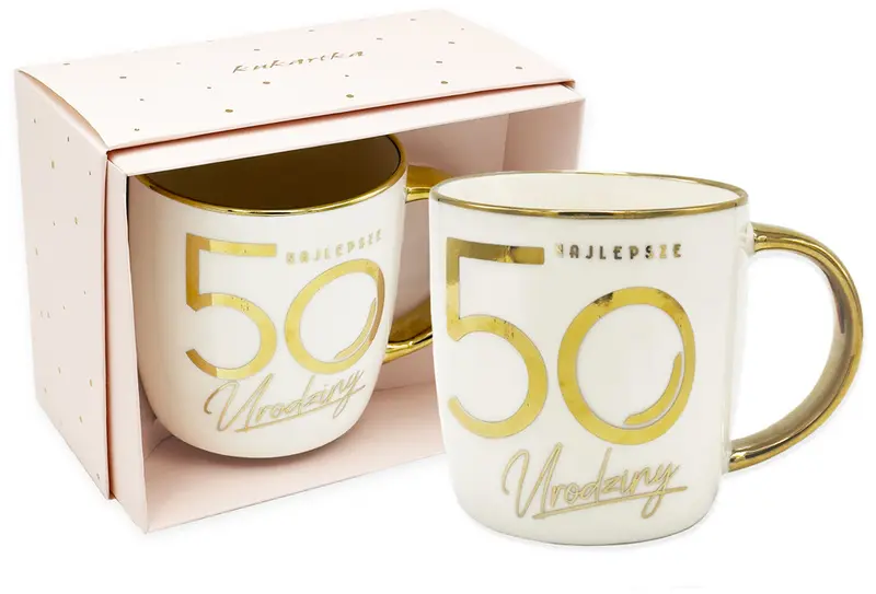 Kubek Elite EL-005 Urodziny 50, Passion - Papiernicze i szkolne