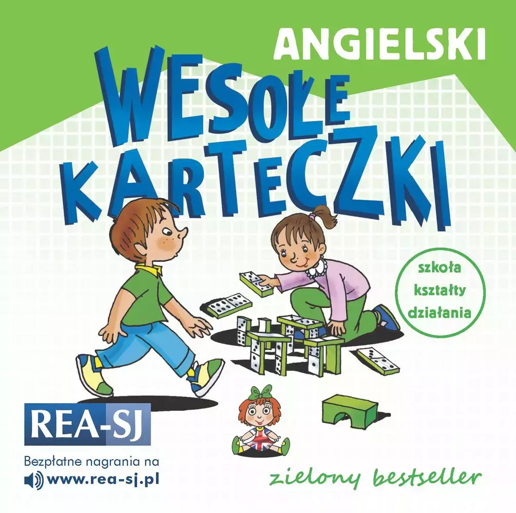 Wesołe karteczki. Angielski. Zielony bestseller - Książki