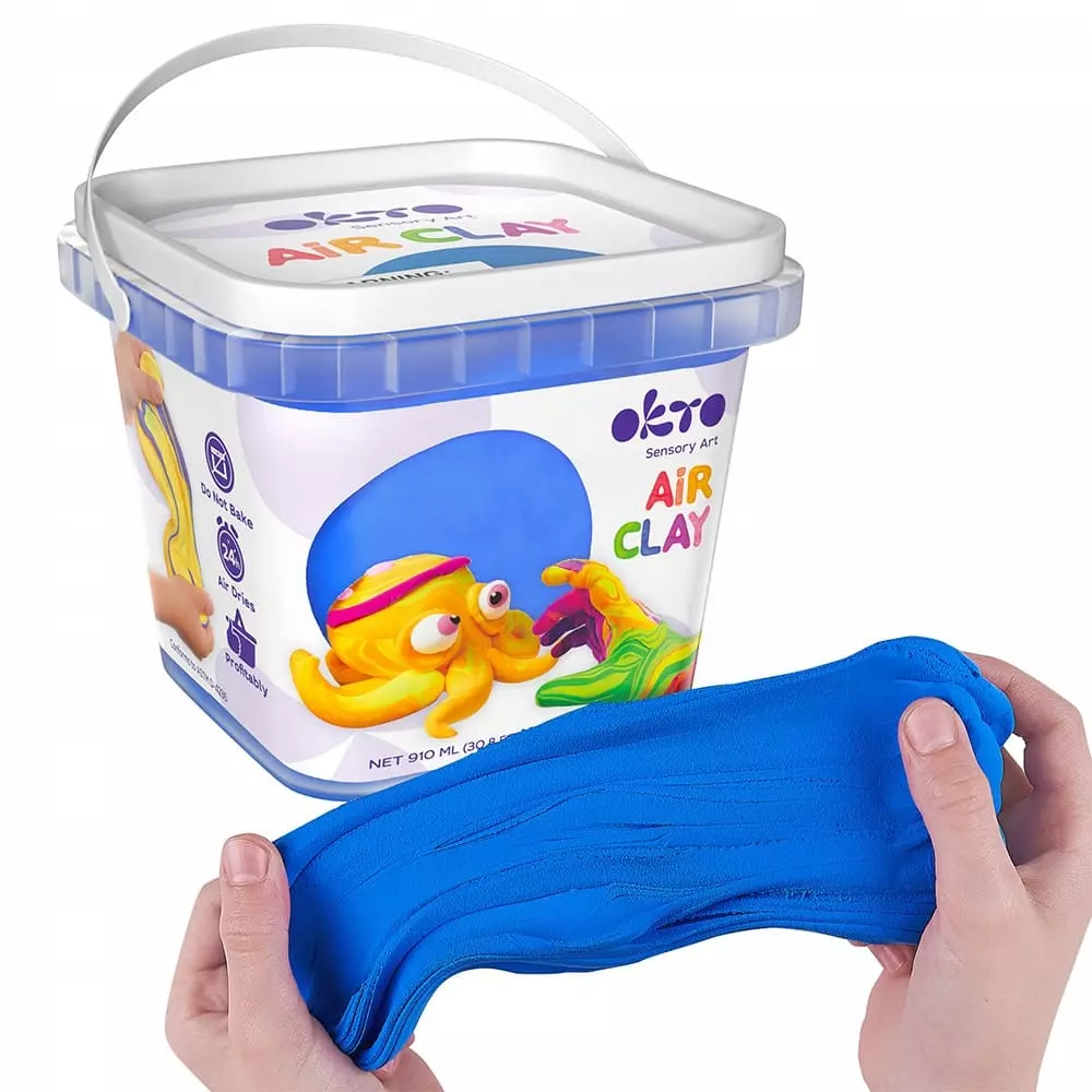 Masa plastyczna ciastolina Niebieska 910ml Okto Dla Dzieci - Zabawki