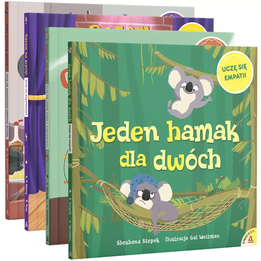 Pakiet Jeden hamak dla dwóch / Głowa do góry! / Razem na scenę! / Jaki trudny wybór! - Książki