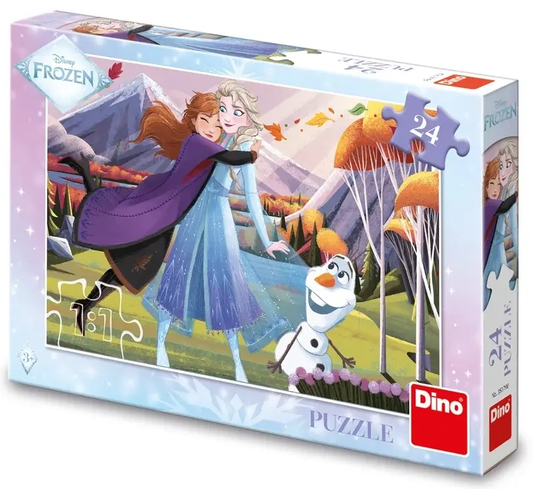 Puzzle 24 elementy. Kraina Lodu. Siostry - Puzzle
