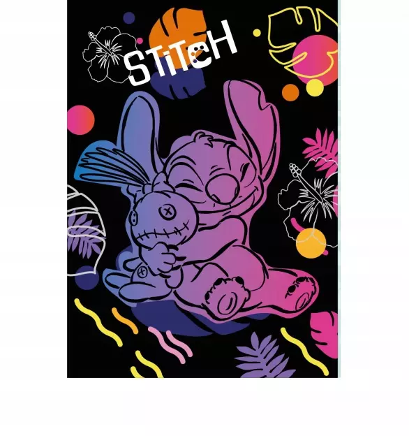 Zeszyt w kratkę A4 Lilo i Stitch CoolPack 60 kartek - Papiernicze i szkolne