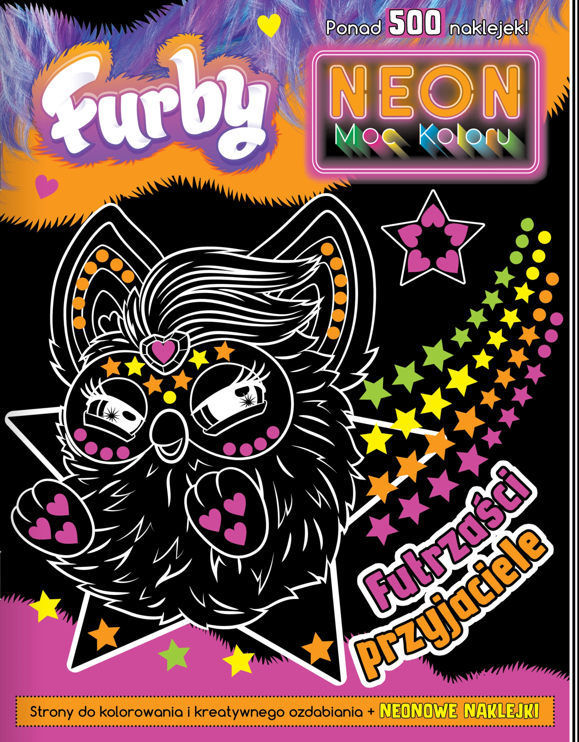 Furby. Neon. Moc koloru. Futrzaści przyjaciele - Książki