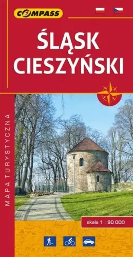 Śląsk Cieszyński. Mapa turystyczna, 1:90 000 - Książki