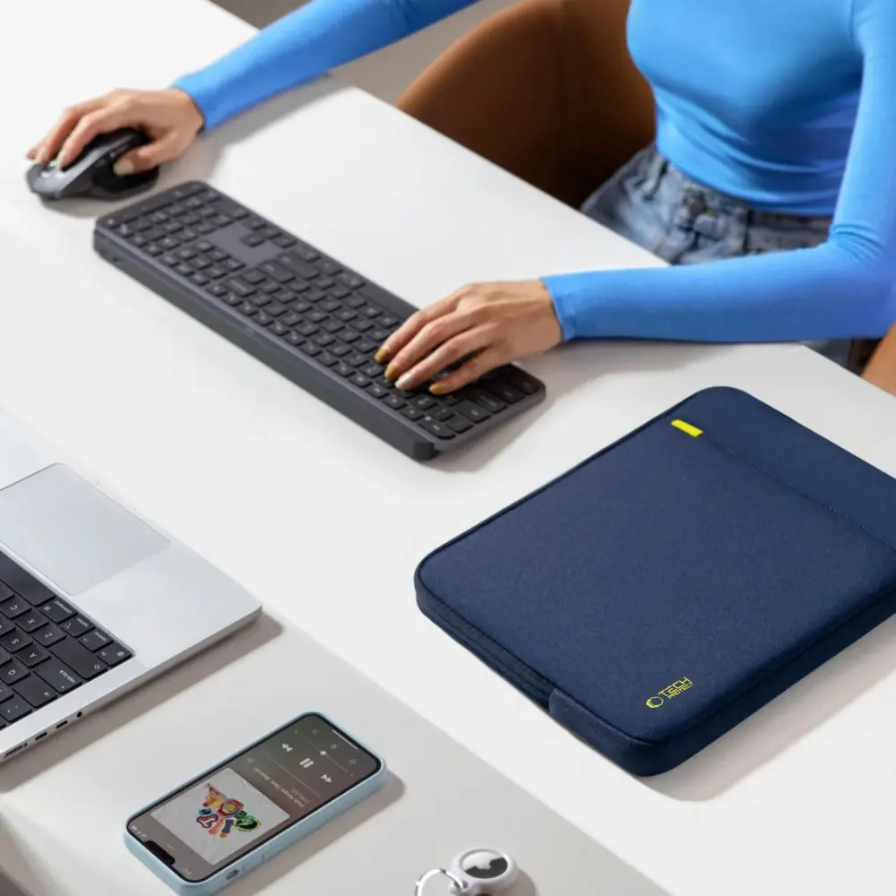 Tech-Protect Defender Laptop 13-14 Navy Blue - Elektronika i akcesoria
