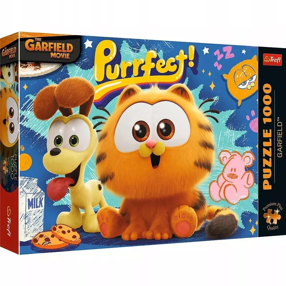 Puzzle 1000 Garfield TREFL - Książki