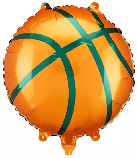 Balon Foliowy PIŁKA DO KOSZYKÓWKI Basketball Kibic Mecz Sport Urodziny 35cm - Papiernicze i szkolne