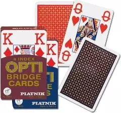Piatnik, karty, brydż, Opti brydż, 4 indeksy Mix - Gry