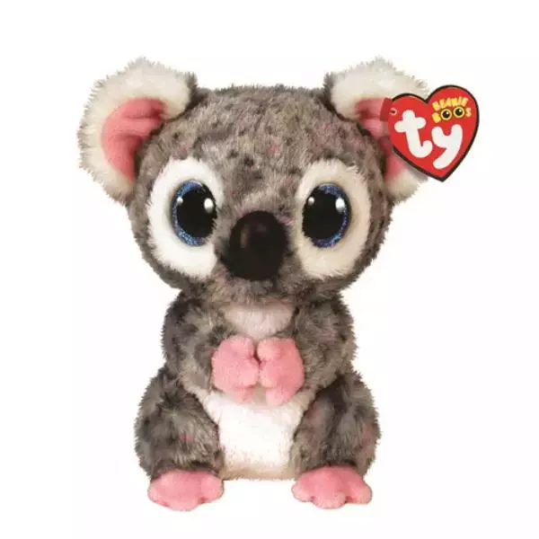 TY BEANIE BOOS KARLI szary koala 15cm 36378 - Zabawki