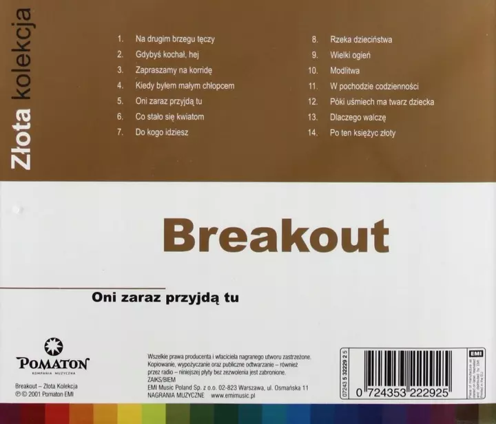 Złota Kolekcja. Oni zaraz przyjdą tu, CD - Muzyka