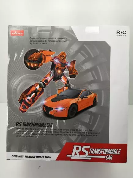Auto robot transformacja R/C, 1:14 - Zabawki