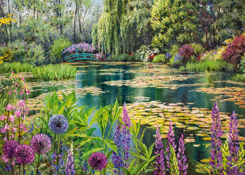 Puzzle 1000 elementów. Ogród moich marzeń 30486 - Puzzle