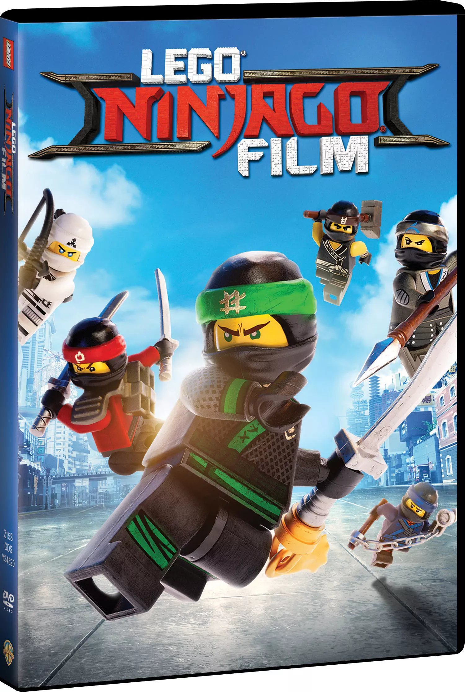 Lego Ninjago. Film, DVD - Filmy