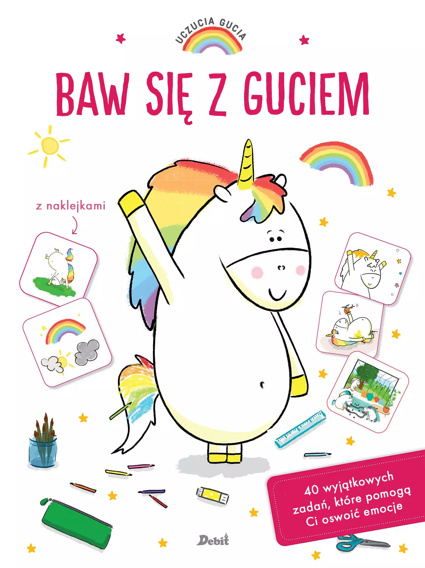 Uczucia Gucia. Uczucia Gucia. Baw się z Guciem - Książki