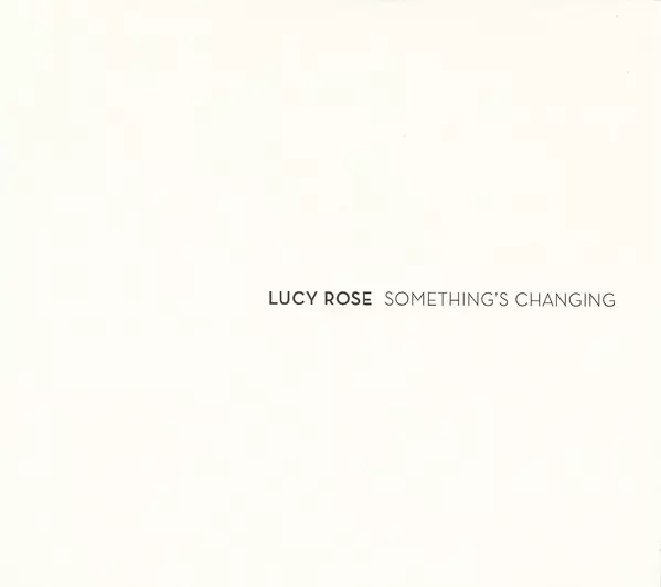 Something's Changing, CD - Muzyka