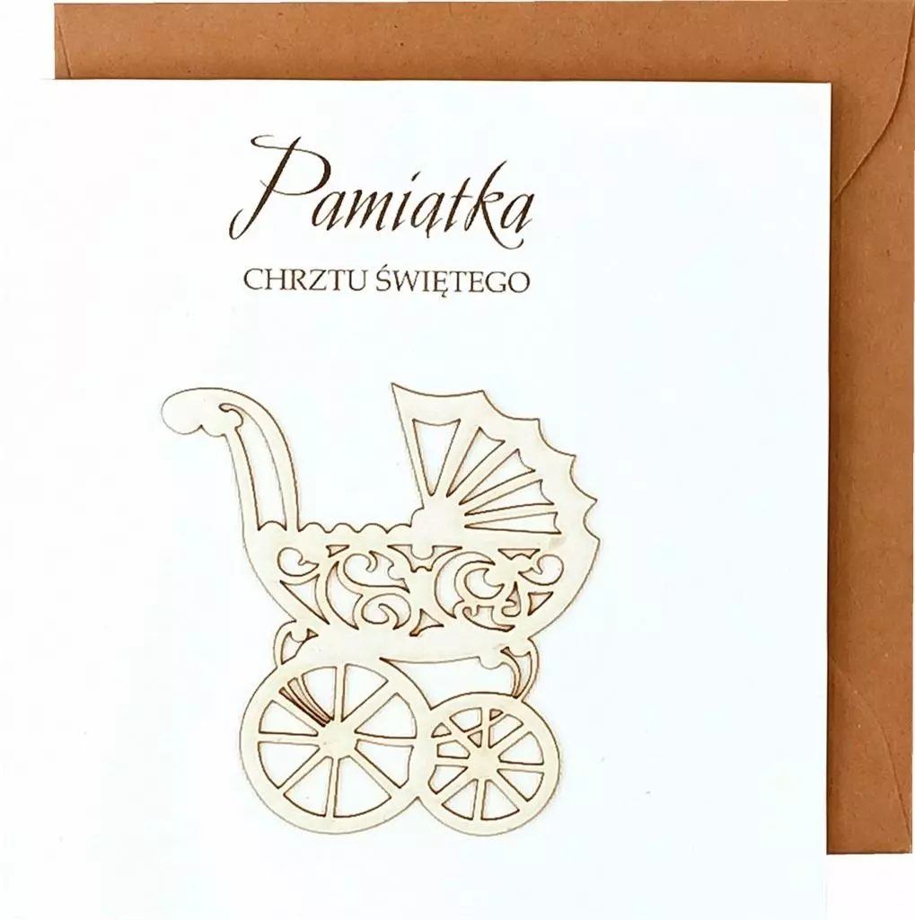 Kartka Chrzest Święty - Papiernicze i szkolne
