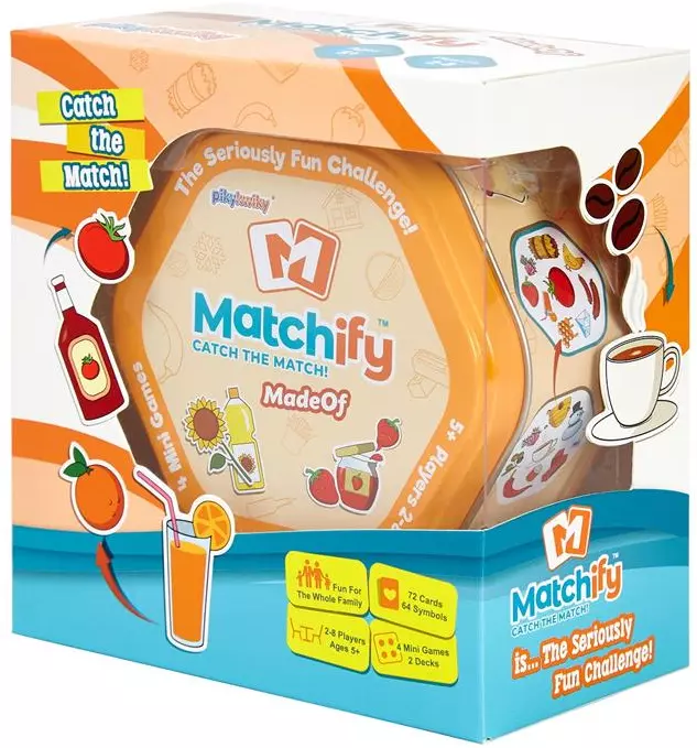 Matchify MadeOf. Gra edukacyjna dla całej rodziny - Gry