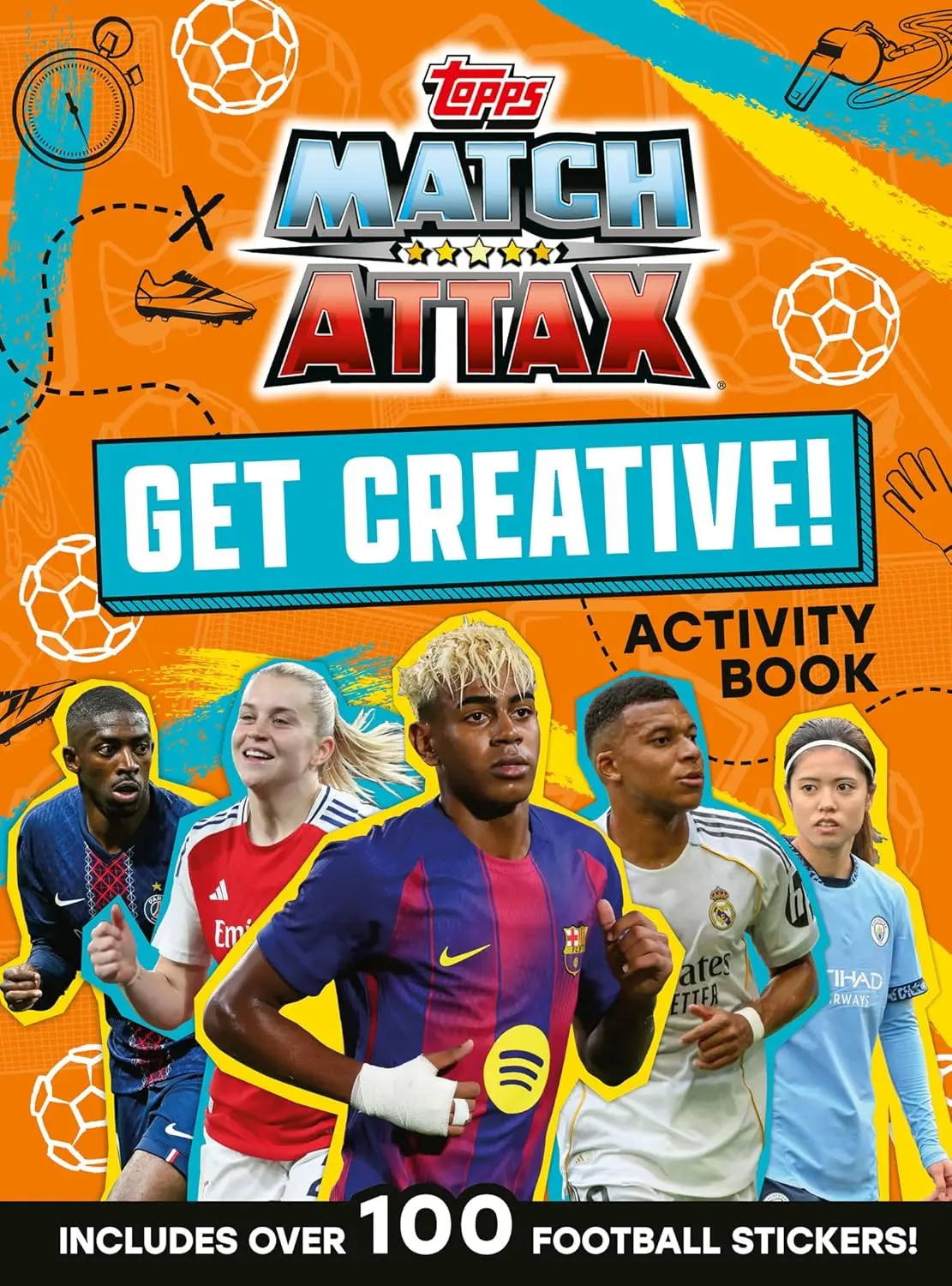 Match Attax. Get Creative. Sticker Activity Book - Książki