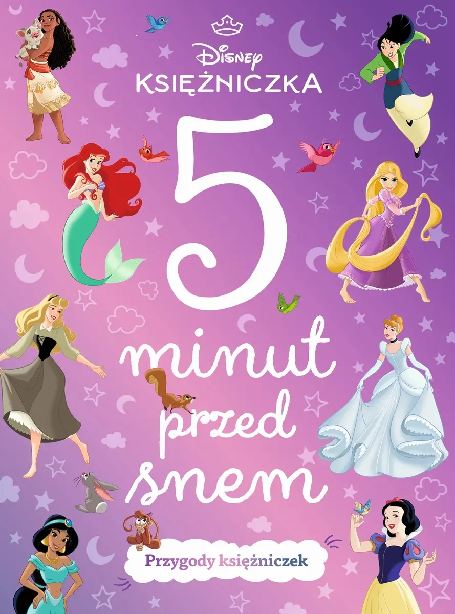 5 minut przed snem. Przygody księżniczek. Disney Księżniczka - Książki