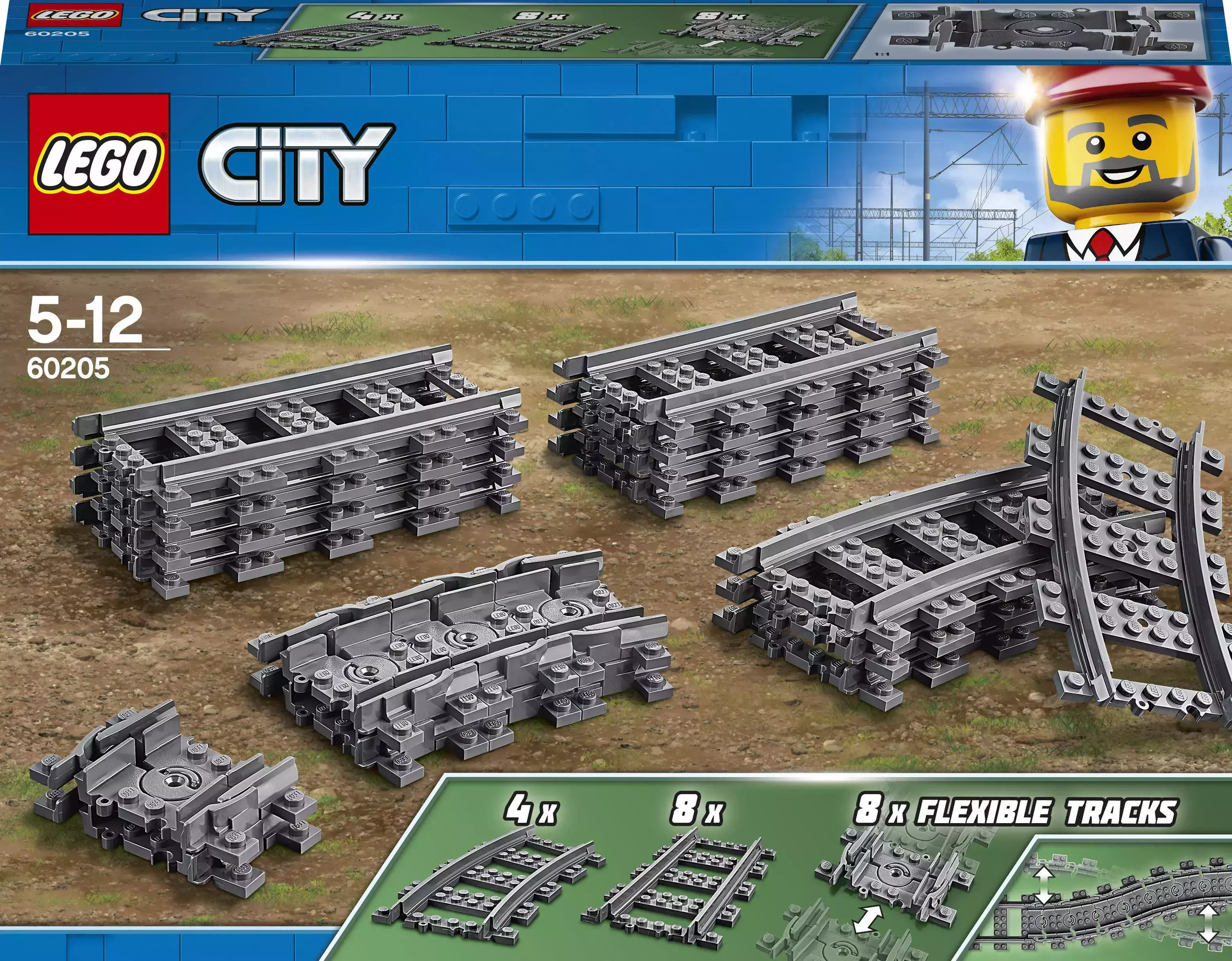 LEGO City Tory 60205 - Zabawki