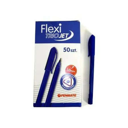 Długopis Flexi Trio Jet niebieski 1szt.  PENMATE - Papiernicze i szkolne