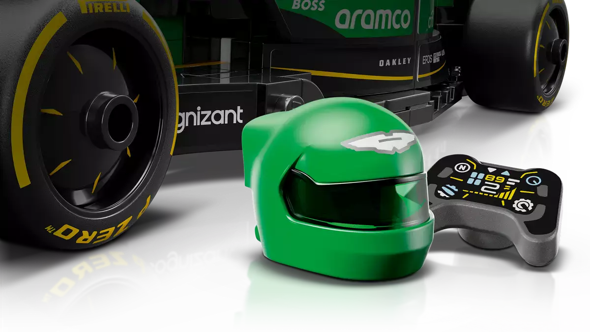 Lego Speed Champions Bolid F1 Aston Martin Aramco AMR24 77245 - Zabawki