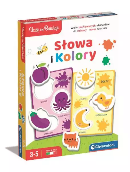 Słowa i kolory - Gry