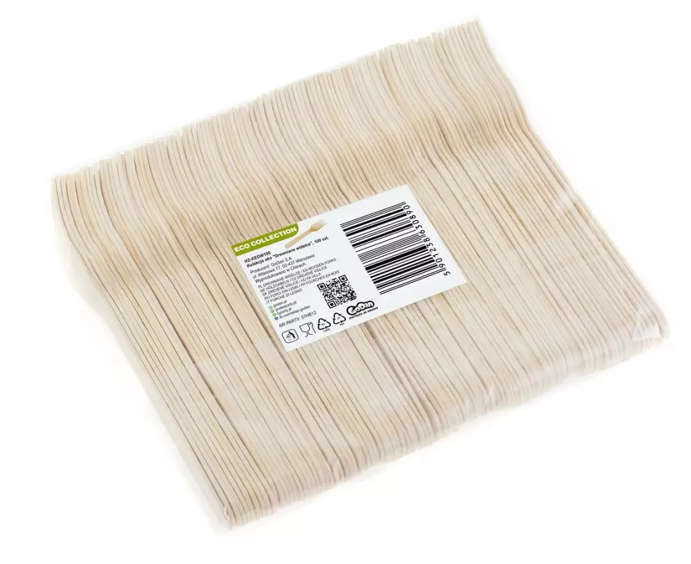 Widelec Drew Eco Go Op100szt Fol - Papiernicze