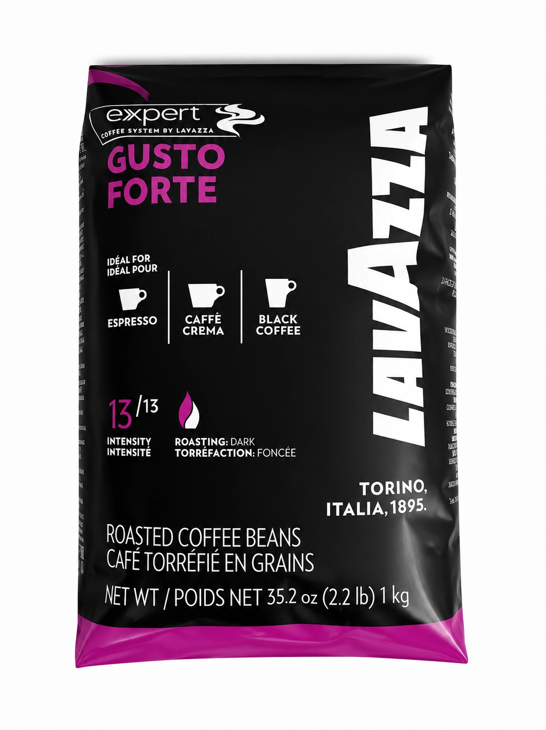 Kawa ziarnista Lavazza Gusto Forte Expert, 1 kg - Papiernicze i szkolne