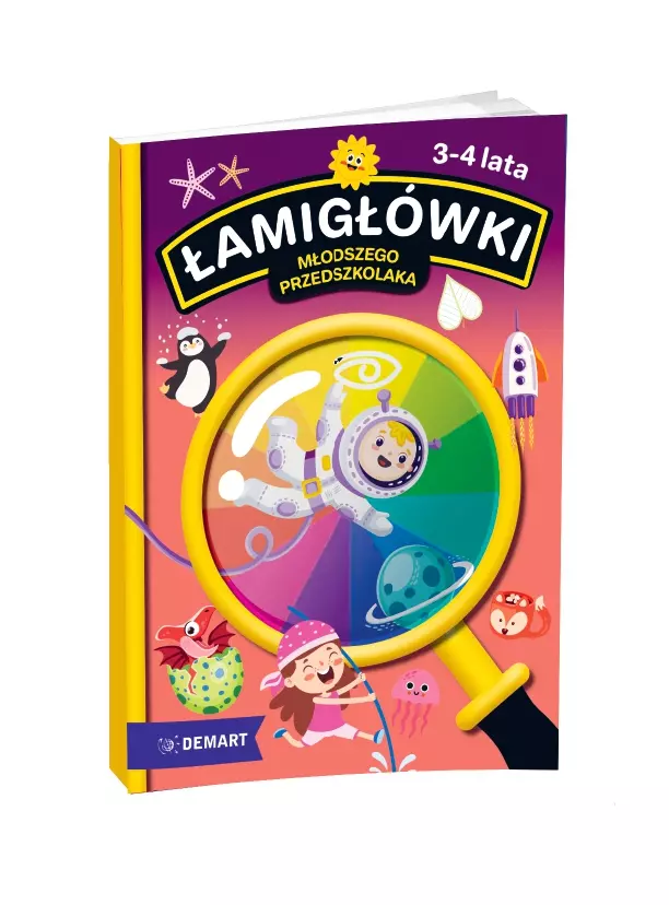 Łamigłówki młodszego przedszkolaka - Książki