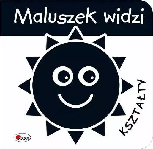 Maluszek widzi. Kształty - Książki