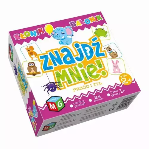 Znajdź mnie! Przód i tył - Gry