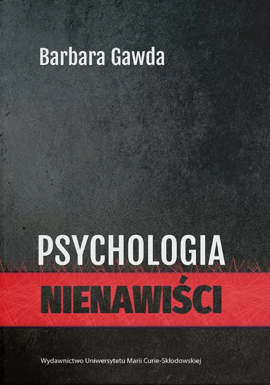 Psychologia nienawiści - Książki