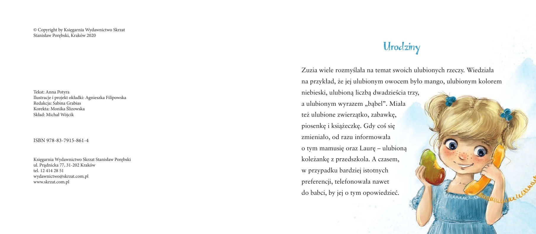 Marzenie Zuzi - Książki