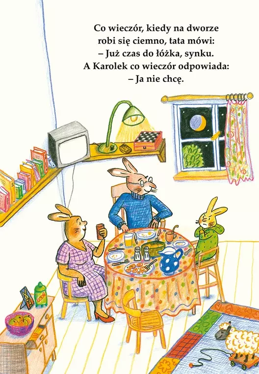 Królik Karolek. Dobranoc, Karolku! - Książki