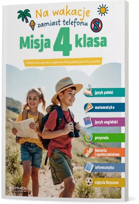 Misja 4 klasa. Letnia zabawa, która daje przewagę we wrześniu - Książki