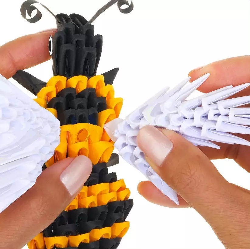 Origami 3D. Pszczoła (147 elementów) - Zabawki