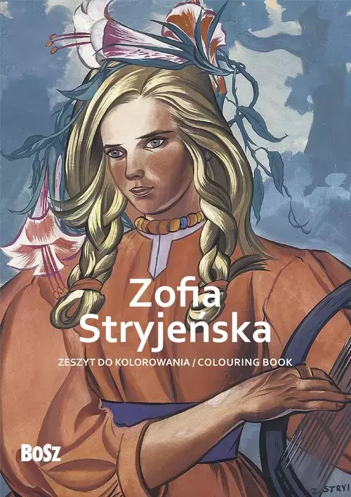 Zofia Stryjeńska. Zeszyt do kolorowania - Książki