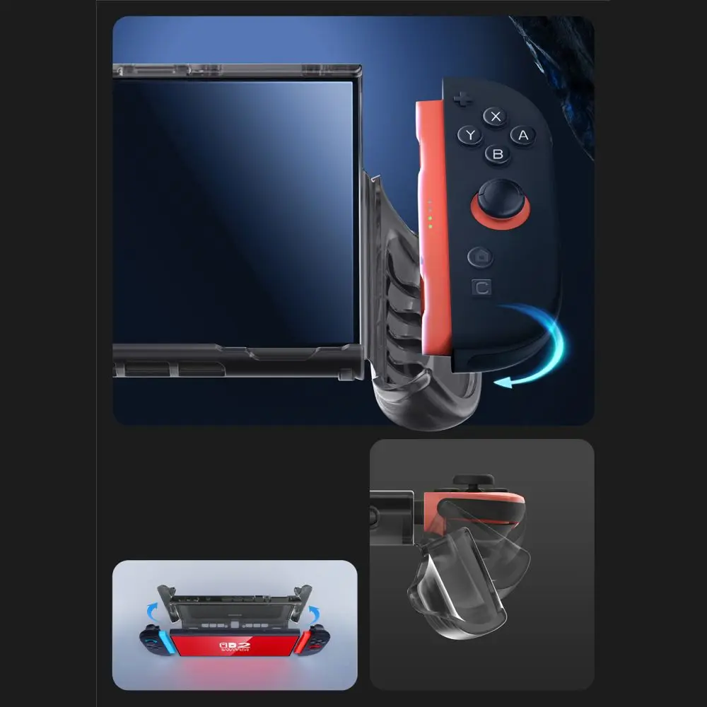Supcase Crystal Case Nintendo Switch 2 Frost Black - Elektronika i akcesoria
