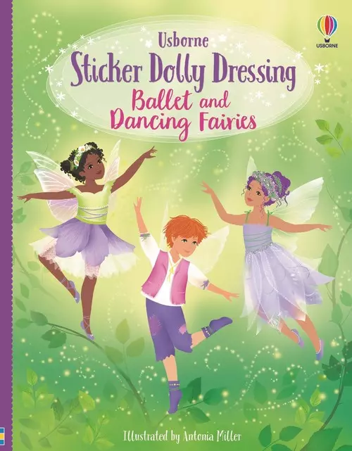 Sticker Dolly Dressing Ballet and Dancing Fairies - Książki