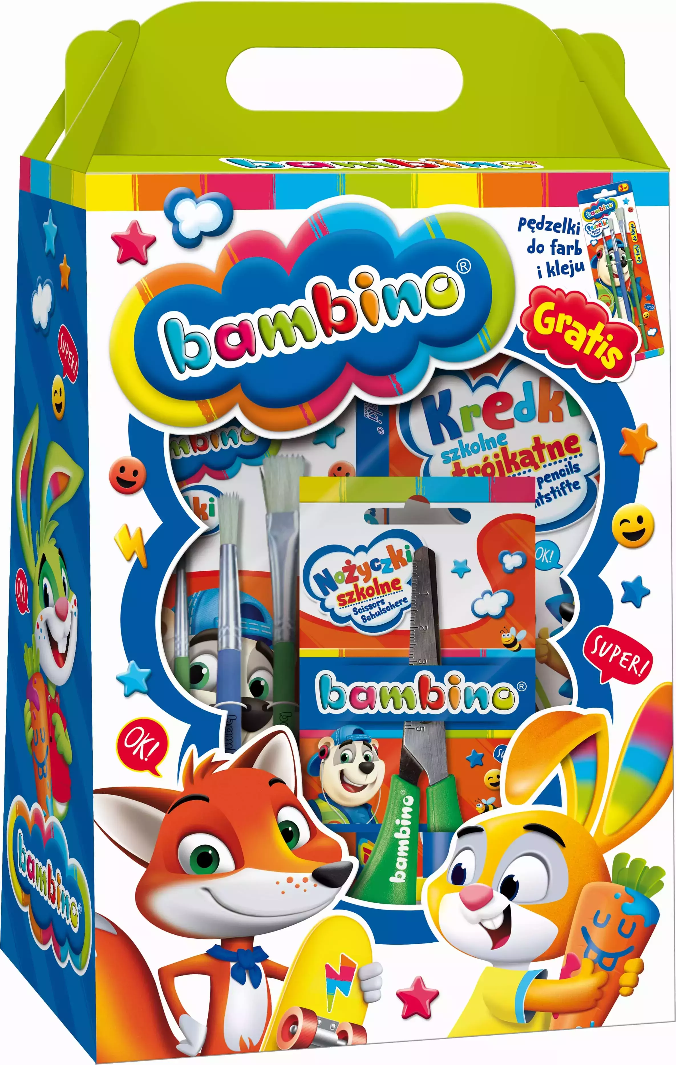 Zestaw upominkowy Bambino - Papiernicze i szkolne
