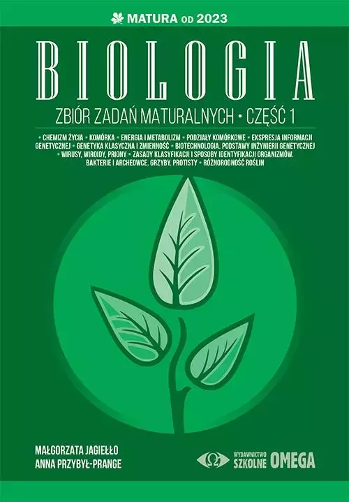 Matura od 2023 Zbiór zadań matural. Biologia cz.1 - Książki