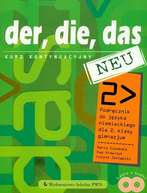 der, die, das neu 2 Kurs kontynuacyjny Podręcznik - Książki