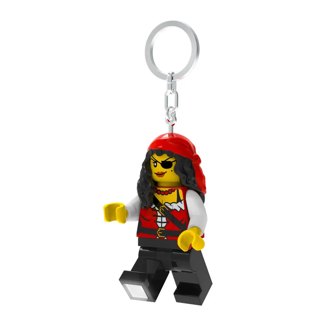 Brelok z latarką LEGO – Piratka - Zabawki
