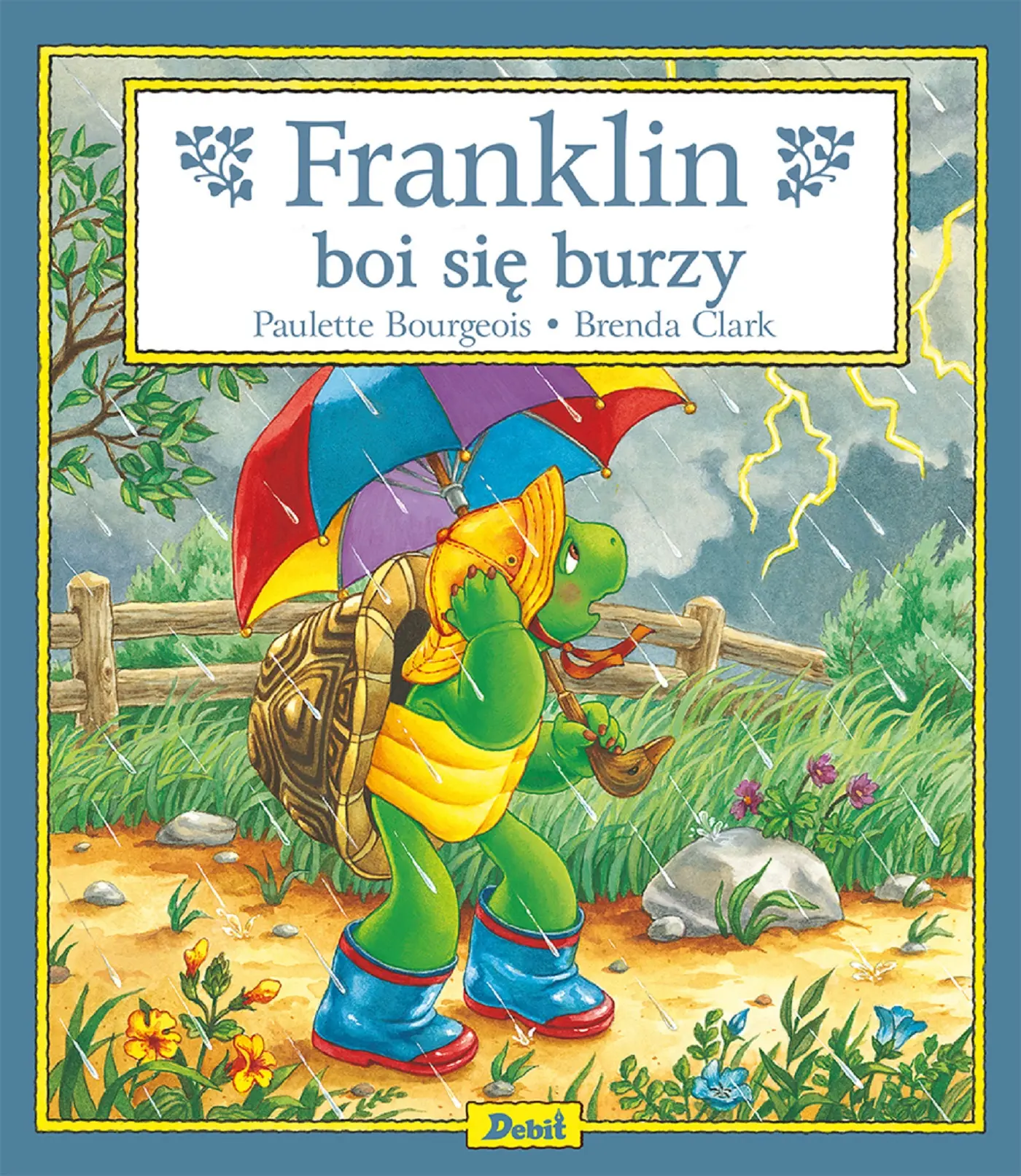 Franklin. Franklin boi się burzy - Książki