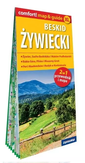 Comfort! map Beskid Żywiecki 2w1 - Książki